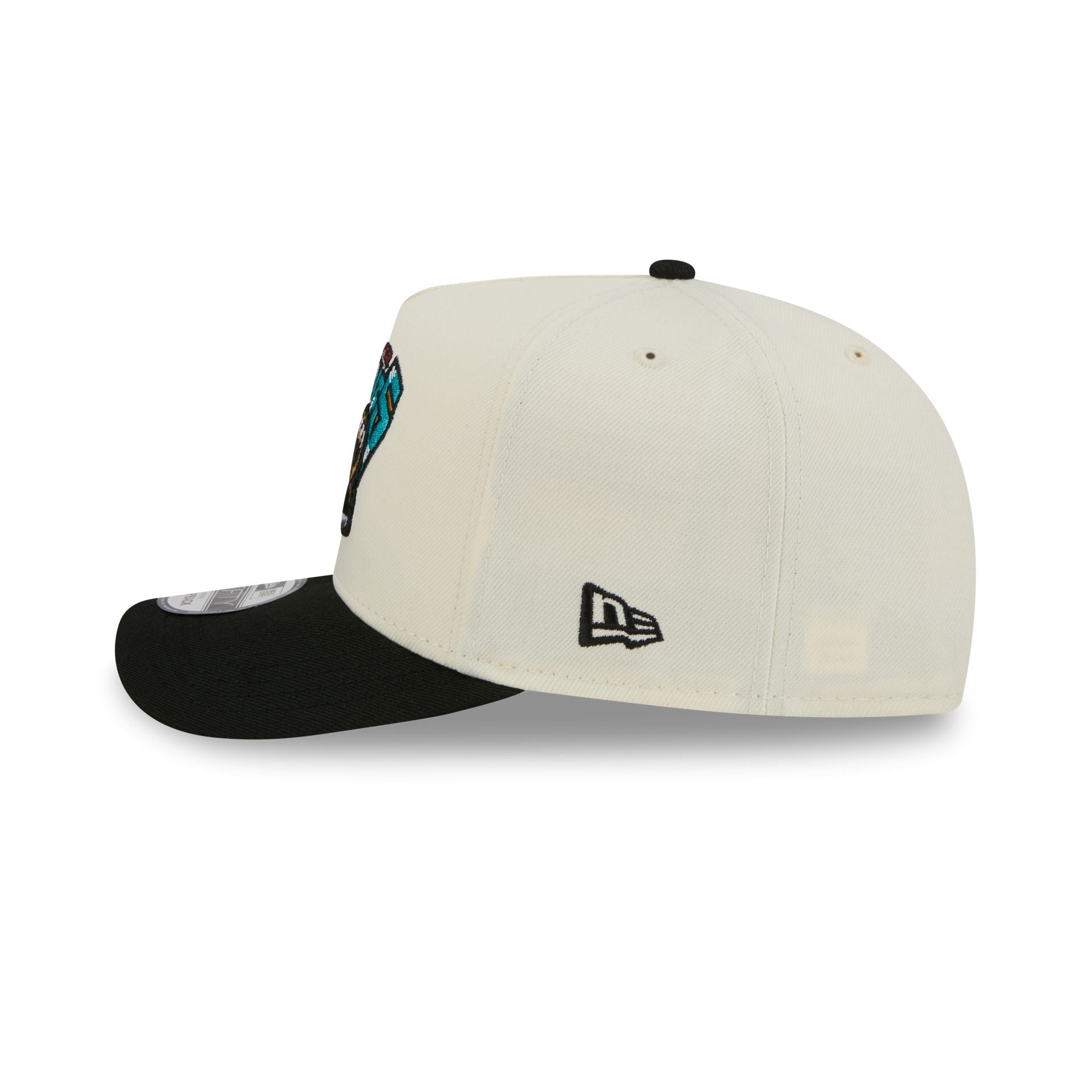 Vancouver Grizzlies 1995-2001 Hardwood Classics Chrome White 9FIFTY A-Frame Snapback Hat