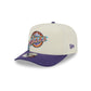 Utah Jazz 1979-1996 Hardwood Classics Chrome White 9FIFTY A-Frame Snapback Hat
