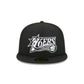 Philadelphia 76ers 1997-2008 Hardwood Classics Black 59FIFTY Fitted Hat