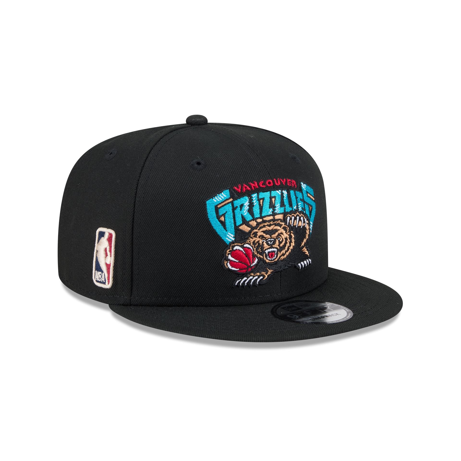 Vancouver Grizzlies 1995-2001 Hardwood Classics 9FIFTY Snapback Hat