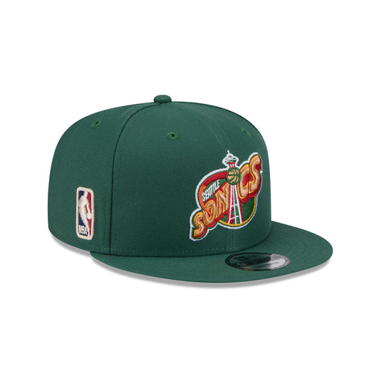 Seattle Supersonics 1995-2001 Hardwood Classics 9FIFTY Snapback Hat - New Era Cap