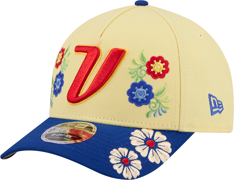 Venezuela Latin Embroidery 9FORTY A-Frame Snapback Hat