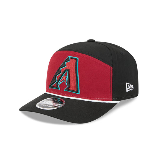 Arizona Diamondbacks Split Panel 9SEVENTY Stretch-Snap Hat - New Era Cap