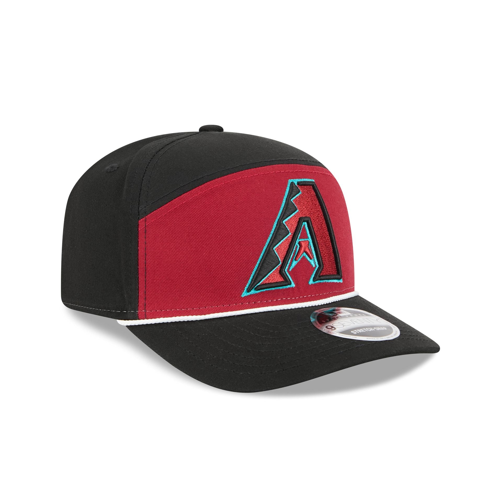 Arizona Diamondbacks Split Panel 9SEVENTY Stretch-Snap Hat