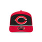 Cincinnati Reds Split Panel 9SEVENTY Stretch-Snap Hat