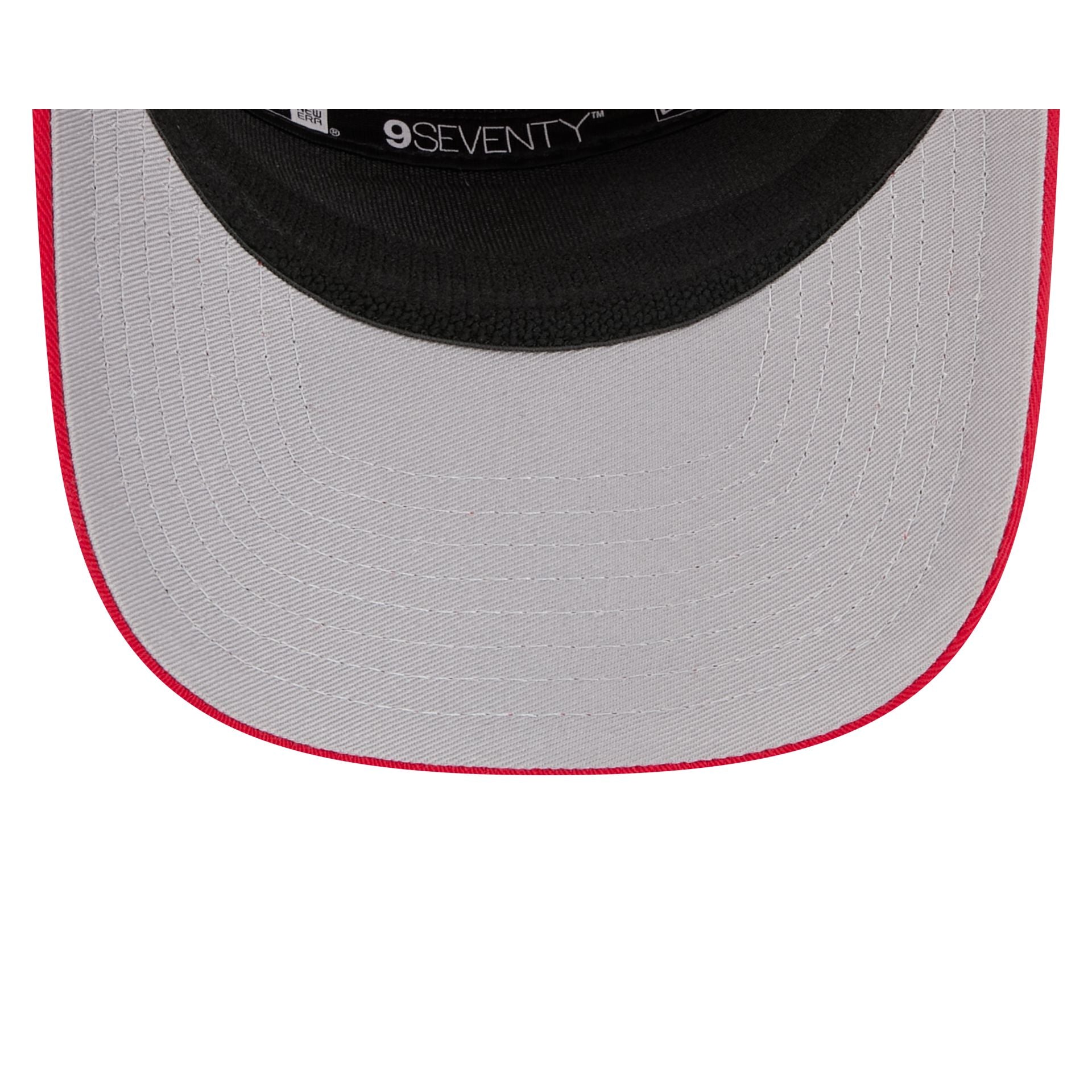 Cincinnati Reds Split Panel 9SEVENTY Stretch-Snap Hat