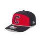 Cleveland Guardians Split Panel 9SEVENTY Stretch-Snap Hat
