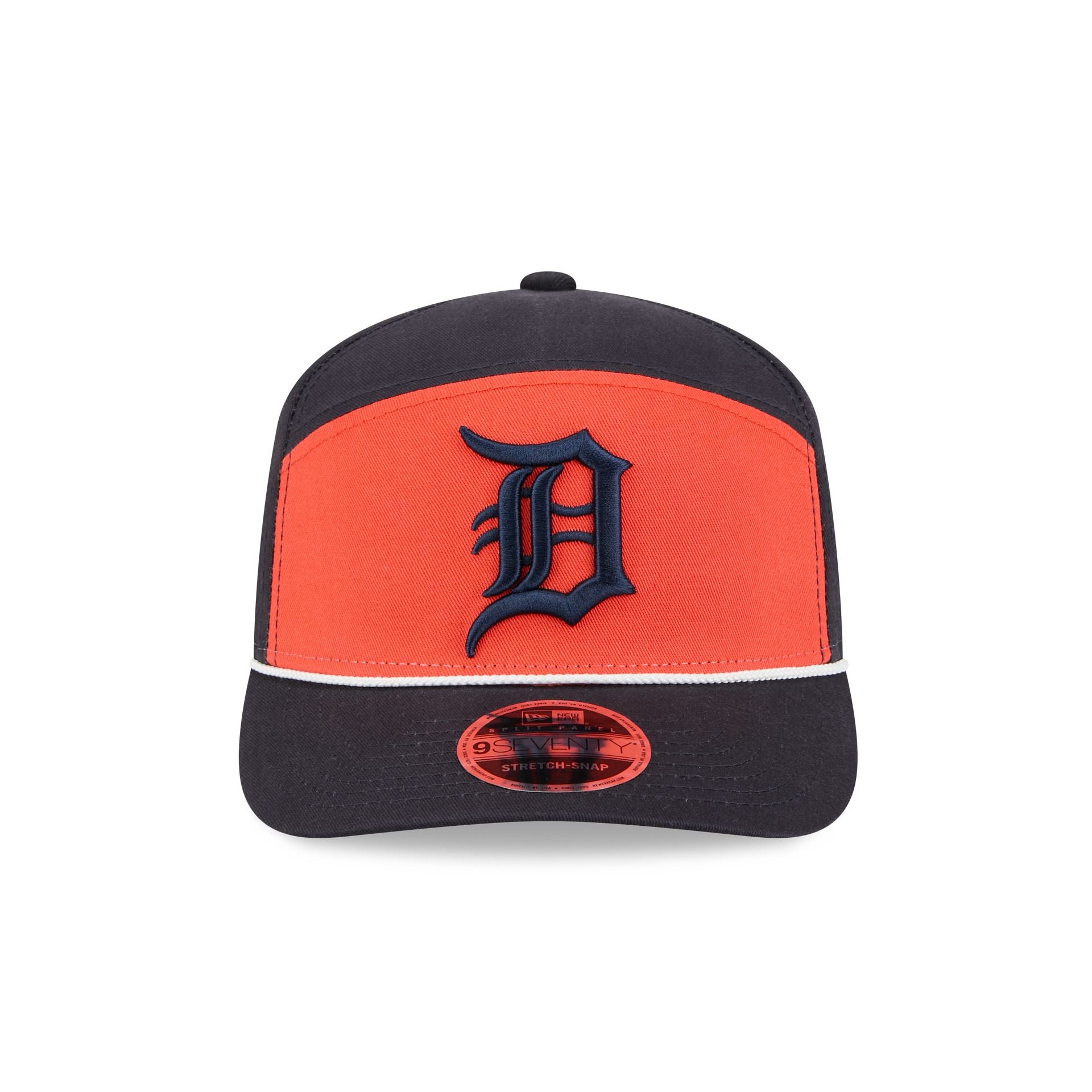 Detroit Tigers Split Panel 9SEVENTY Stretch-Snap Hat