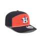 Houston Astros Split Panel 9SEVENTY Stretch-Snap Hat