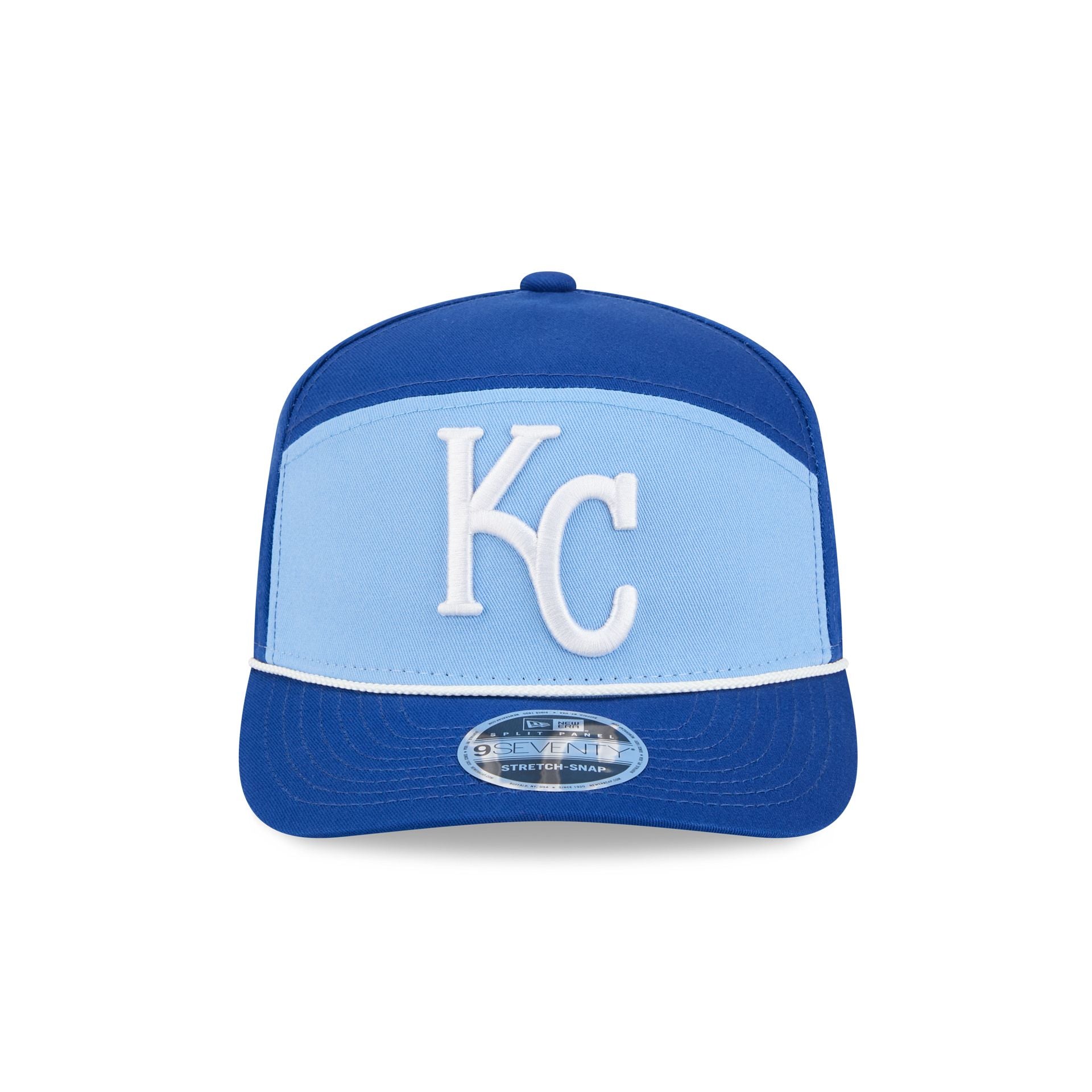 Kansas City Royals Split Panel 9SEVENTY Stretch-Snap Hat