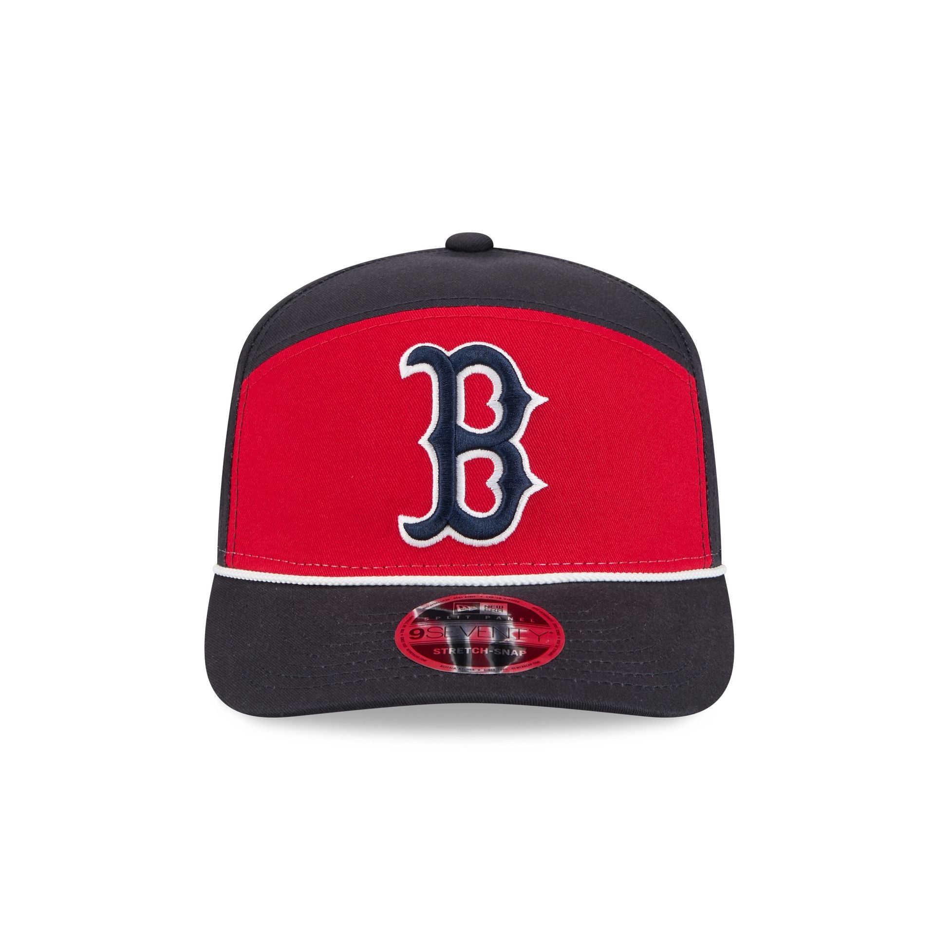 Boston Red Sox Split Panel 9SEVENTY Stretch-Snap Hat