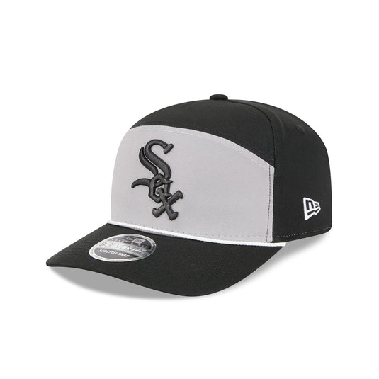 Chicago White Sox Split Panel 9SEVENTY Stretch-Snap Hat - New Era Cap