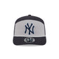 New York Yankees Split Panel 9SEVENTY Stretch-Snap Hat