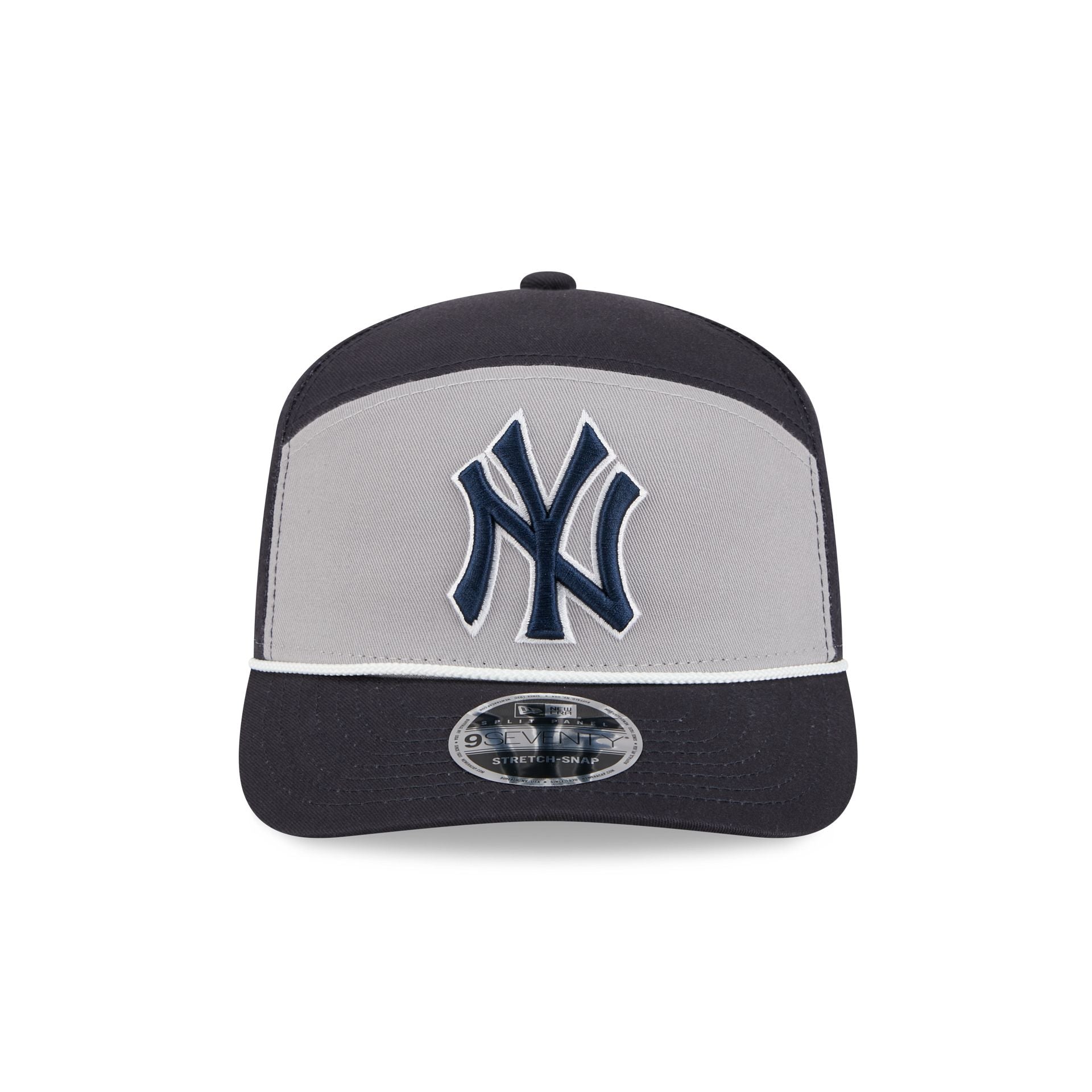 New York Yankees Split Panel 9SEVENTY Stretch-Snap Hat
