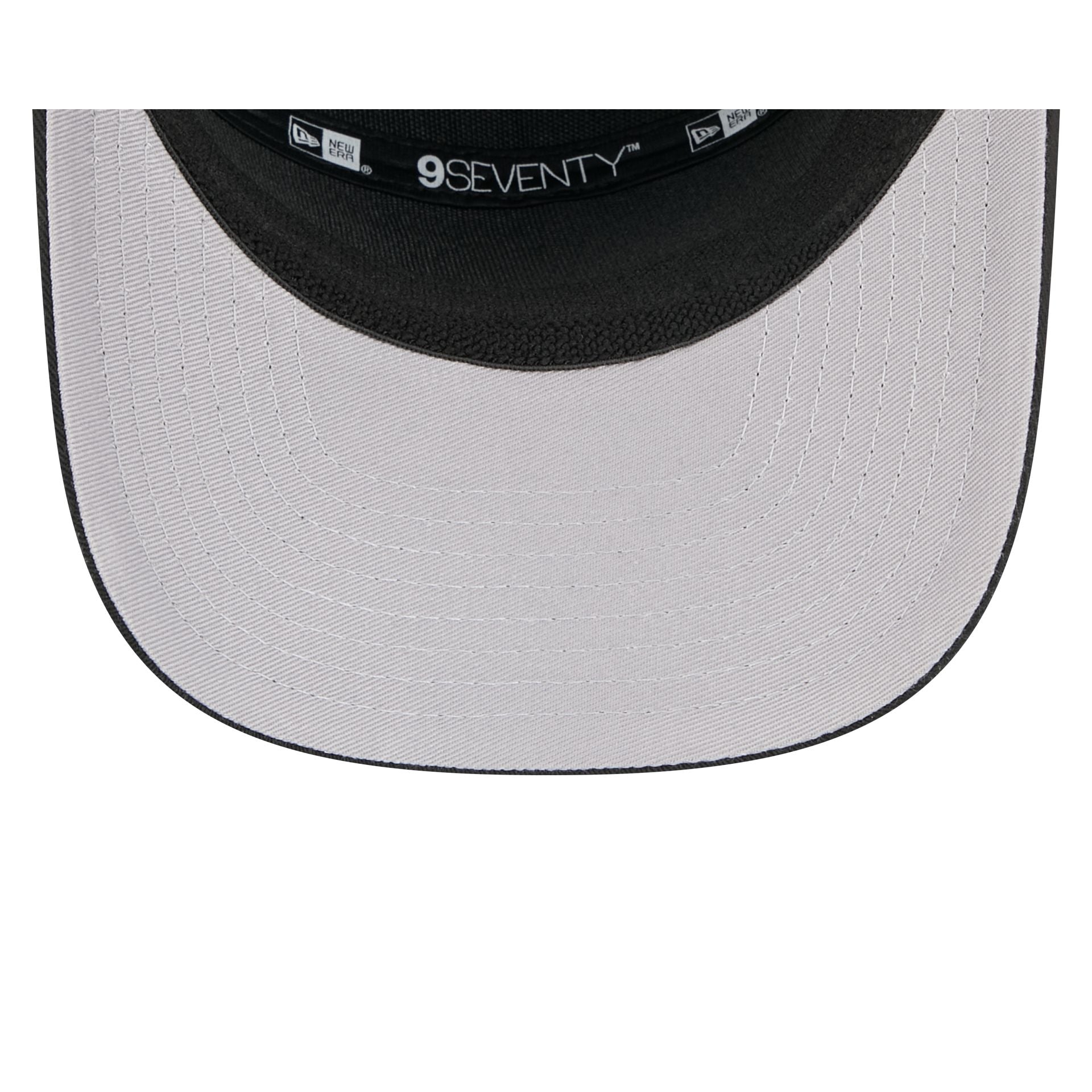 Miami Marlins Split Panel 9SEVENTY Stretch-Snap Hat