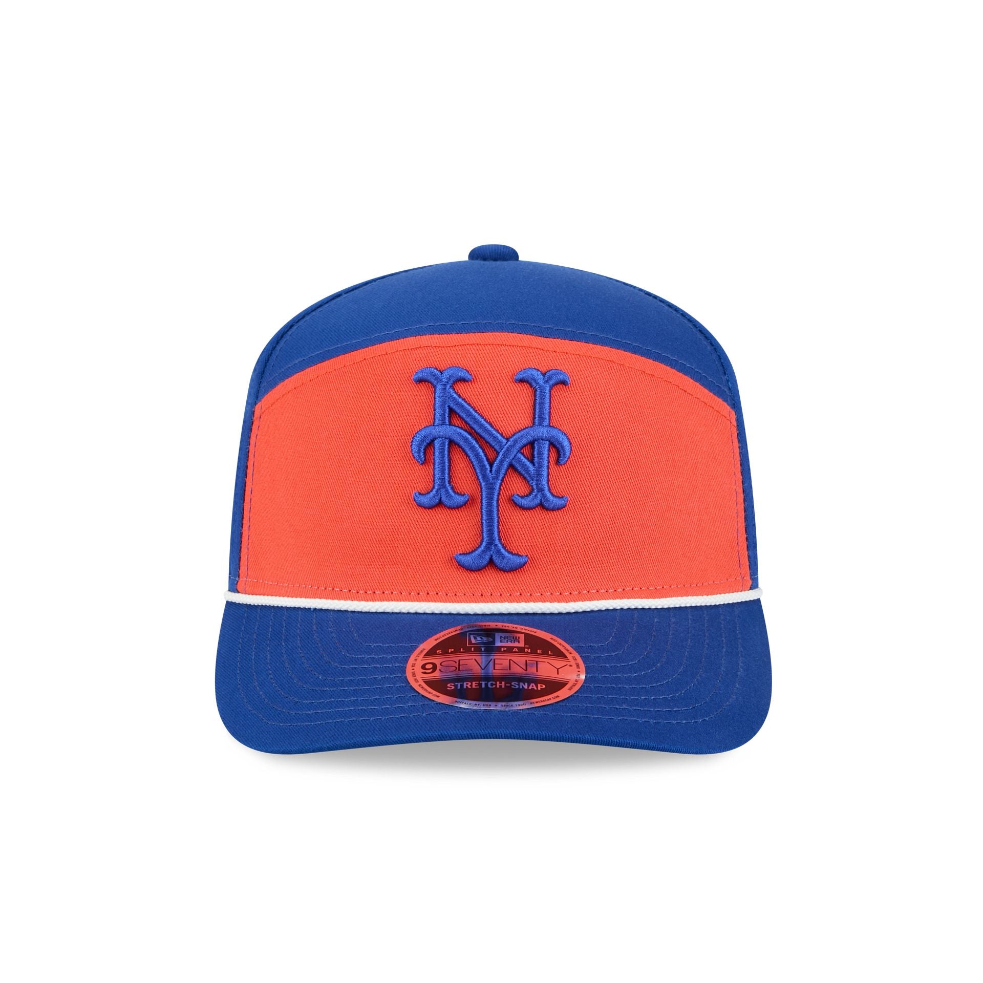 New York Mets Split Panel 9SEVENTY Stretch-Snap Hat – New Era Cap
