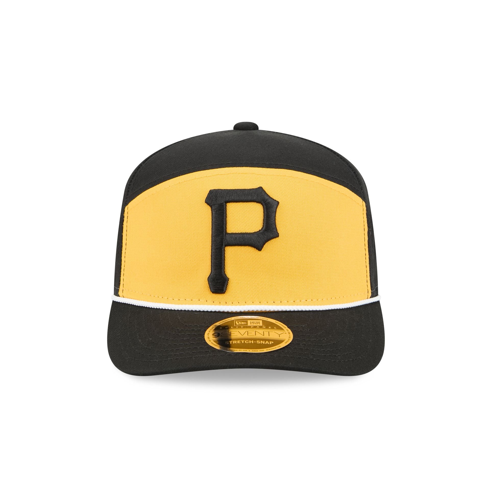Pittsburgh Pirates Split Panel 9SEVENTY Stretch-Snap Hat