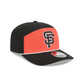 San Francisco Giants Split Panel 9SEVENTY Stretch-Snap Hat
