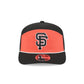 San Francisco Giants Split Panel 9SEVENTY Stretch-Snap Hat