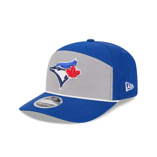 Toronto Blue Jays Split Panel 9SEVENTY Stretch-Snap Hat - New Era Cap