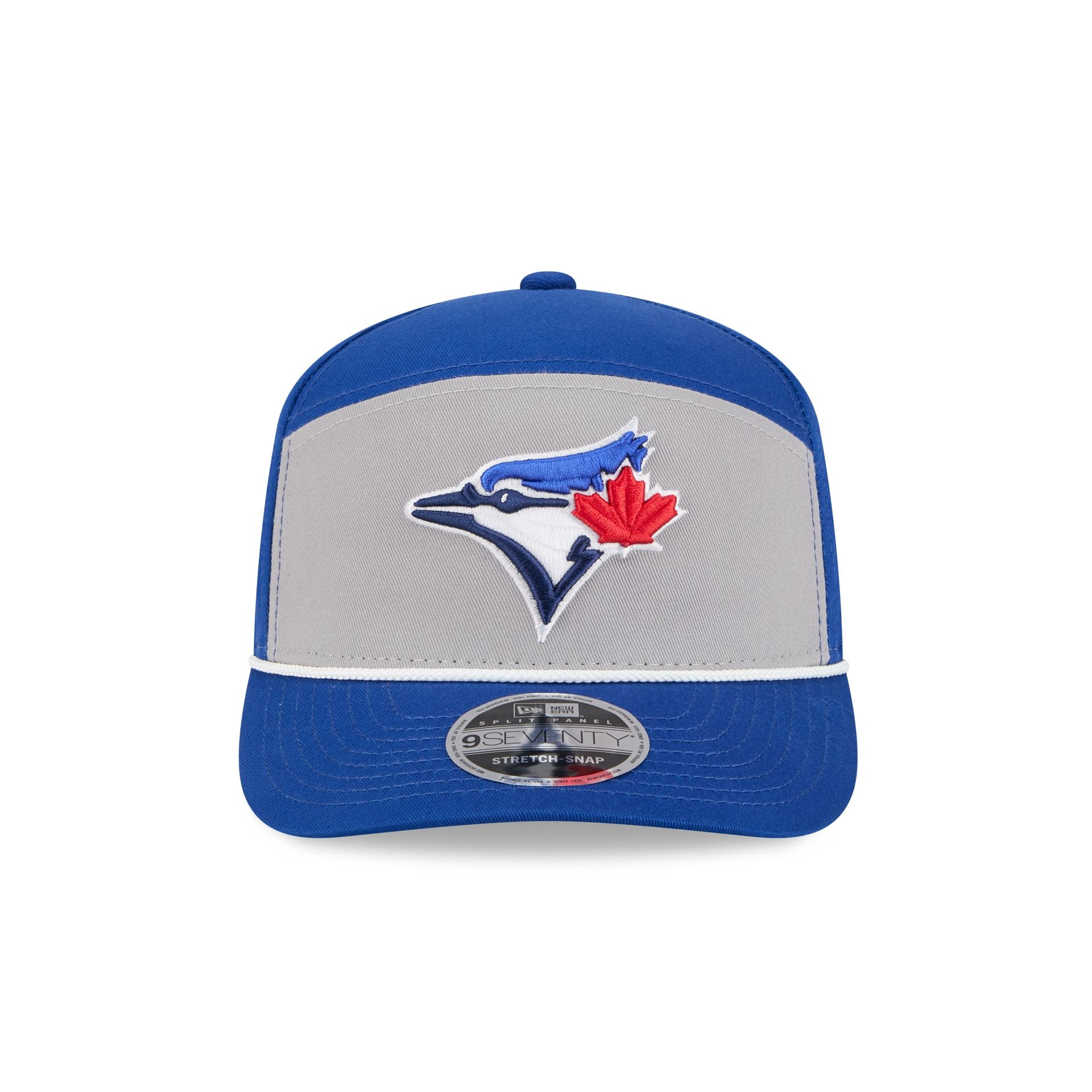Toronto Blue Jays Split Panel 9SEVENTY Stretch-Snap Hat