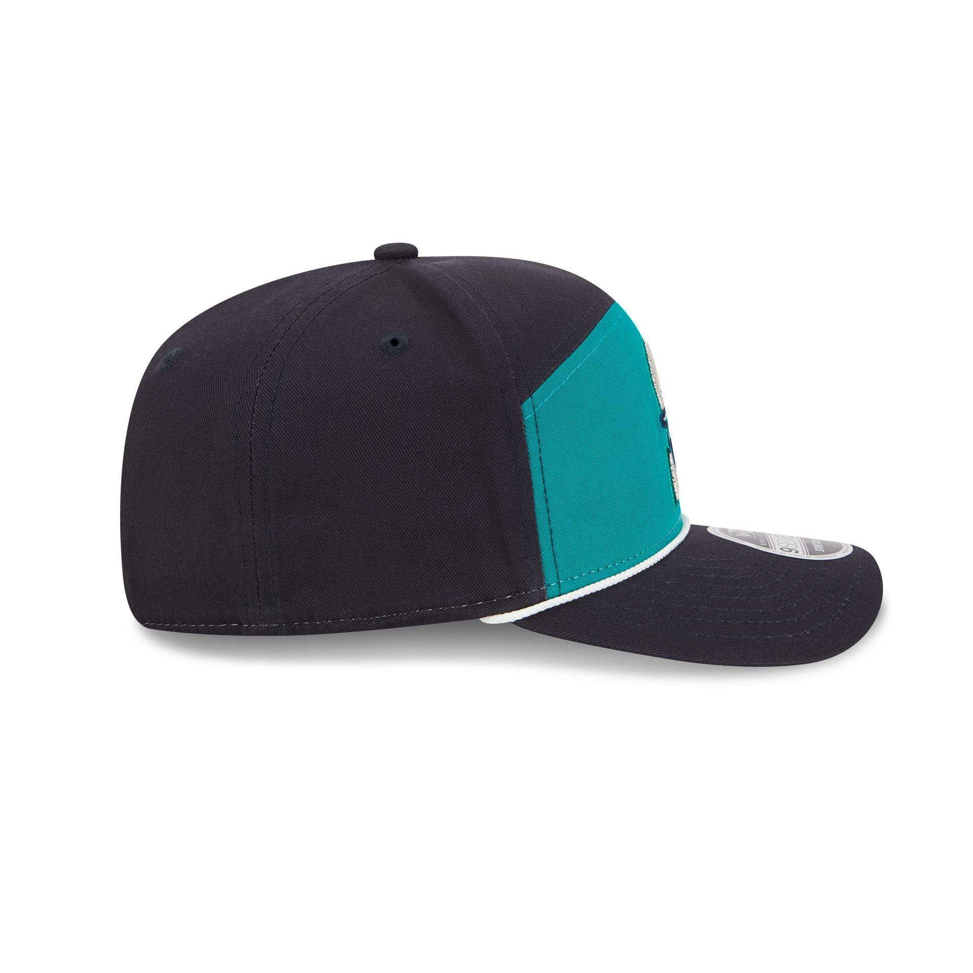 Seattle Mariners Split Panel 9SEVENTY Stretch-Snap Hat
