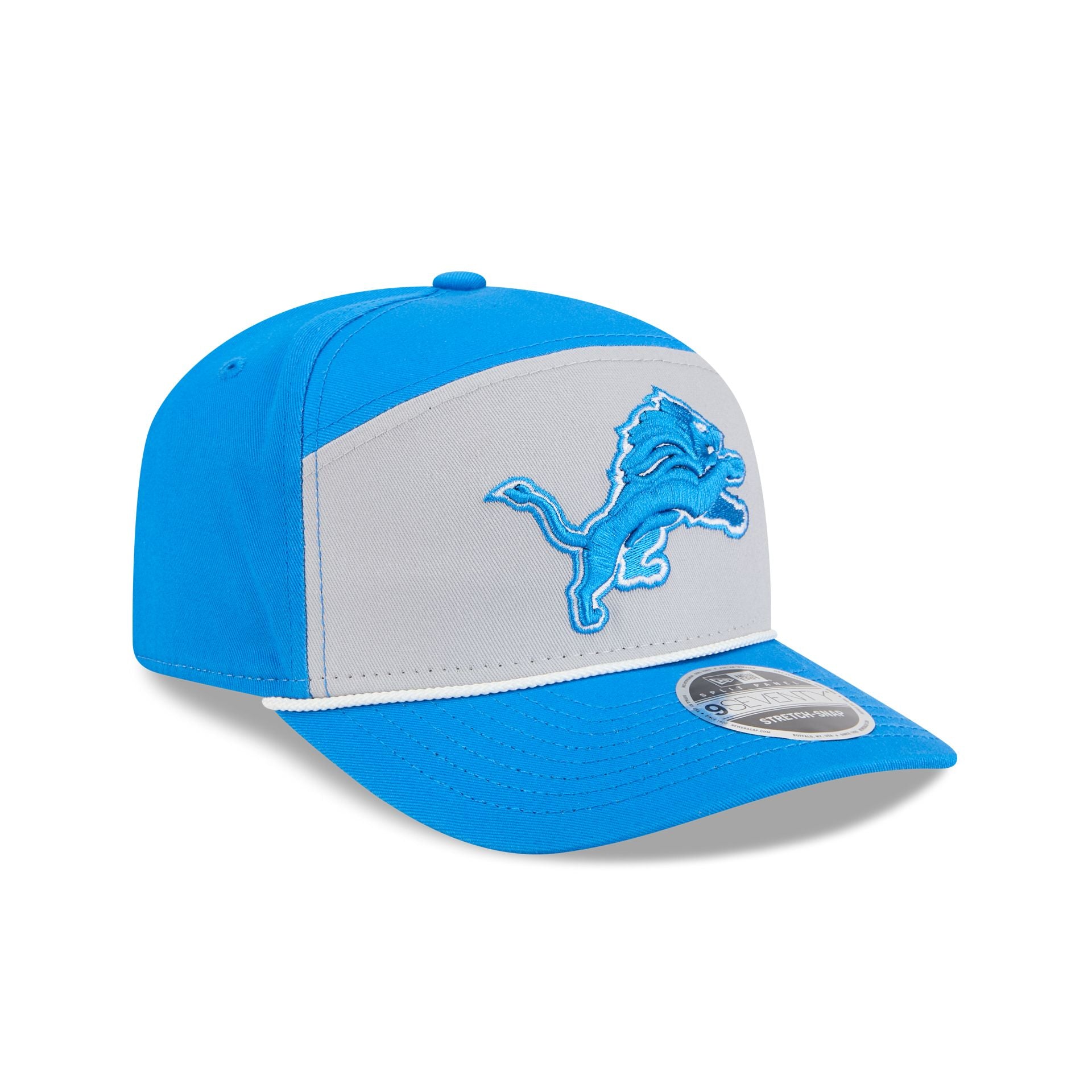 Detroit Lions Split Panel 9SEVENTY Stretch-Snap Hat