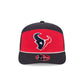 Houston Texans Split Panel 9SEVENTY Stretch-Snap Hat