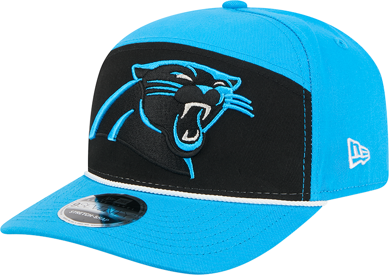 Carolina Panthers Split Panel 9SEVENTY Stretch-Snap Hat