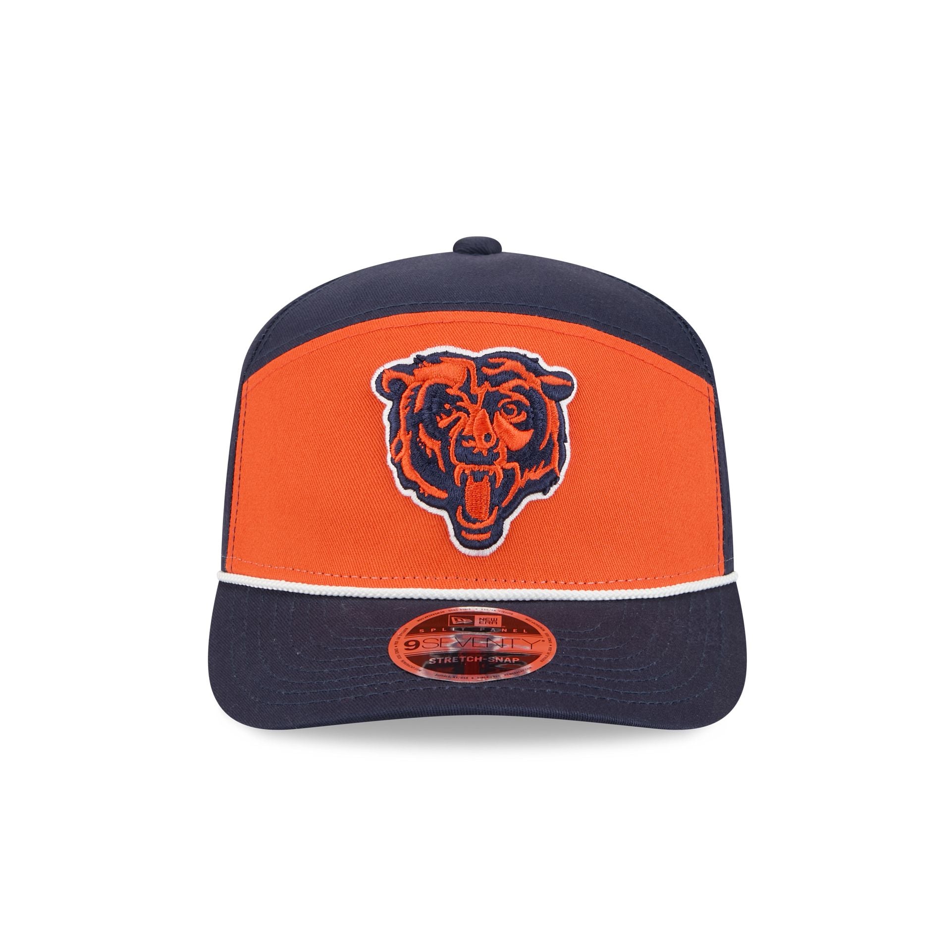 Chicago Bears Split Panel 9SEVENTY Stretch-Snap Hat