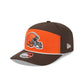 Cleveland Browns Split Panel 9SEVENTY Stretch-Snap Hat