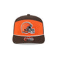 Cleveland Browns Split Panel 9SEVENTY Stretch-Snap Hat