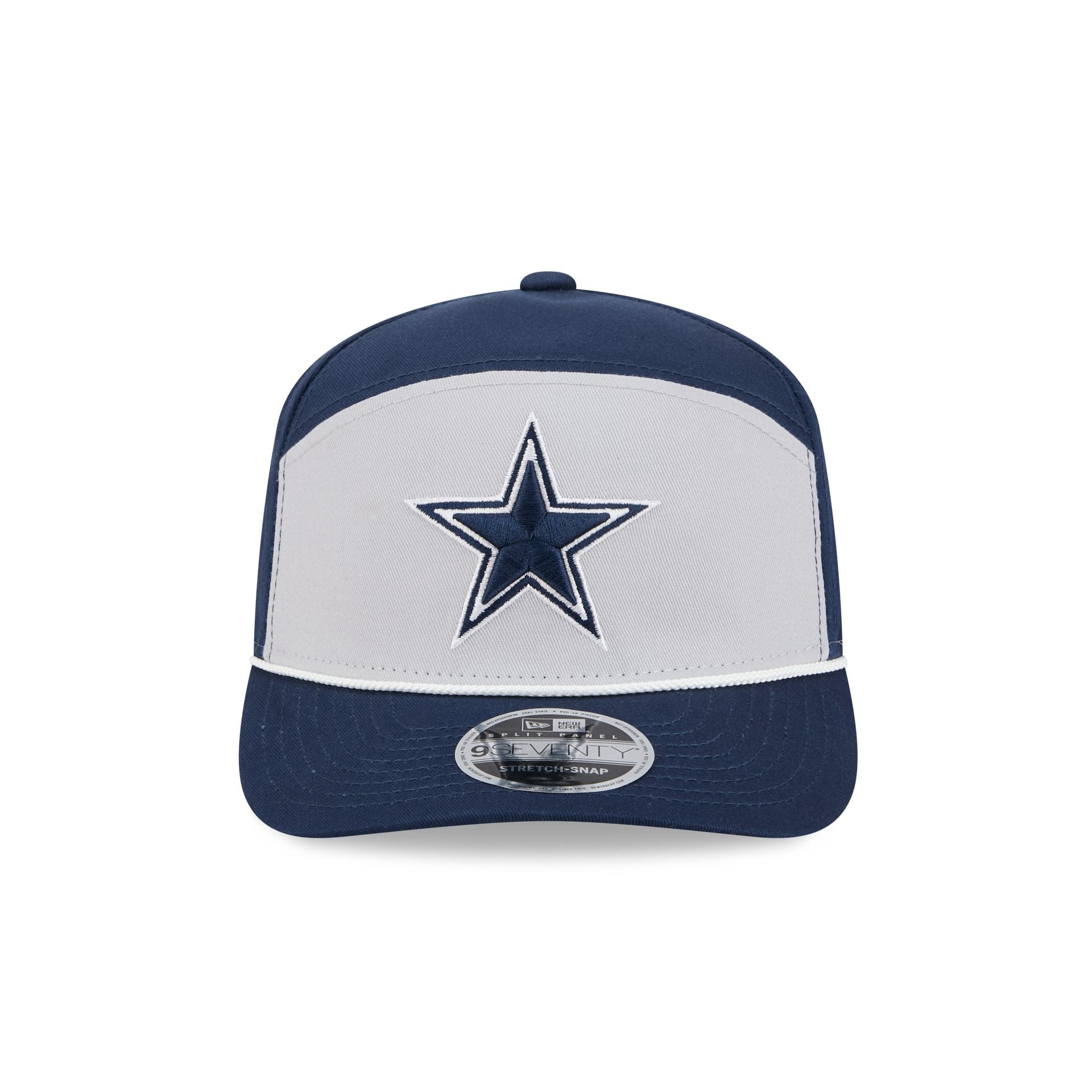 Dallas Cowboys Split Panel 9SEVENTY Stretch-Snap Hat