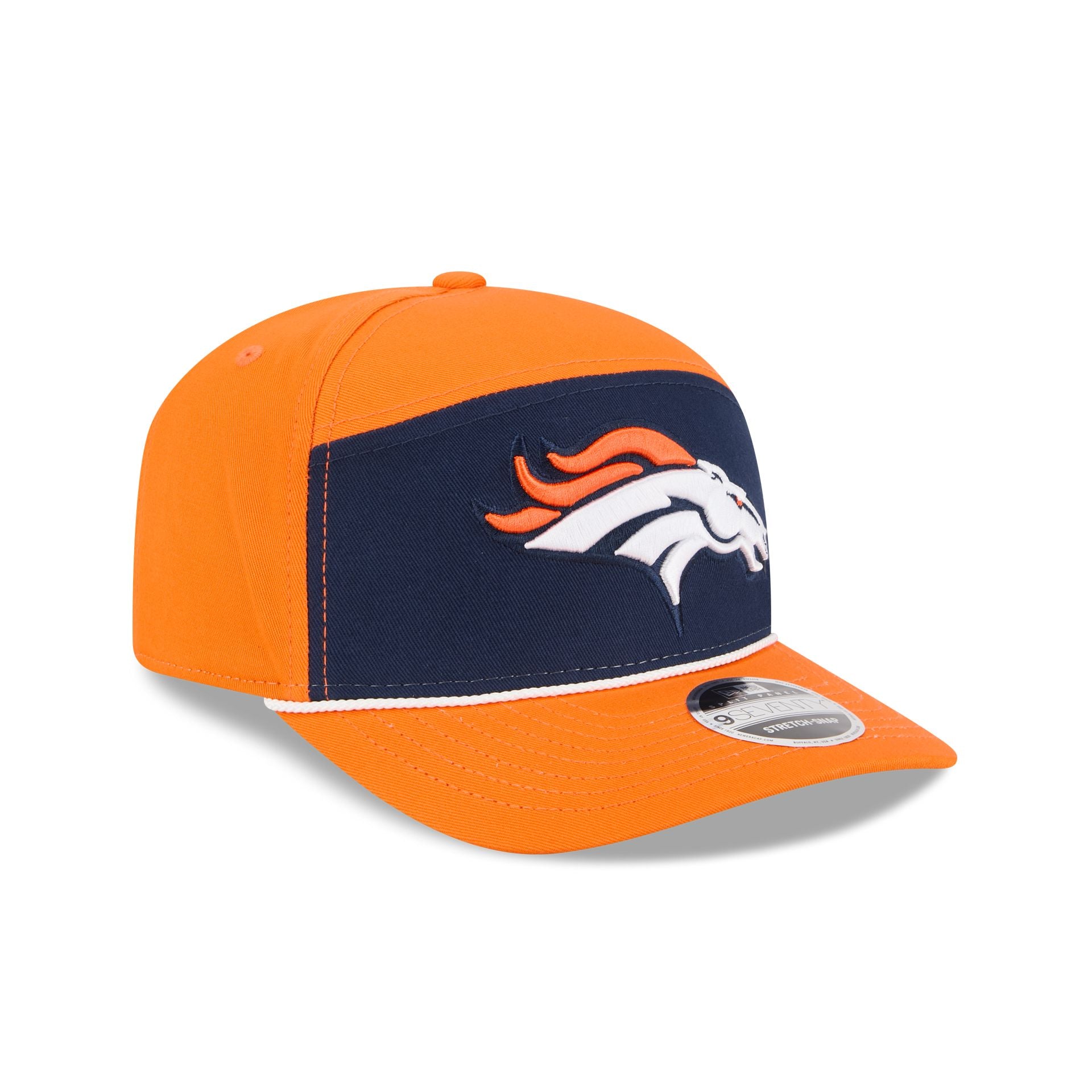 Denver Broncos Split Panel 9SEVENTY Stretch-Snap Hat