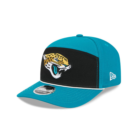 Jacksonville Jaguars Split Panel 9SEVENTY Stretch-Snap Hat - New Era Cap
