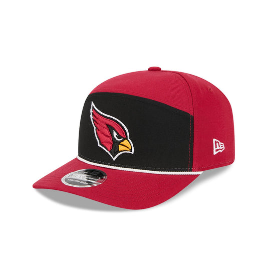 Arizona Cardinals Split Panel 9SEVENTY Stretch-Snap Hat - New Era Cap