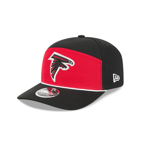 Atlanta Falcons Split Panel 9SEVENTY Stretch-Snap Hat - New Era Cap