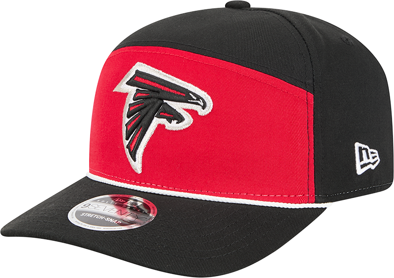 Atlanta Falcons Split Panel 9SEVENTY Stretch-Snap Hat