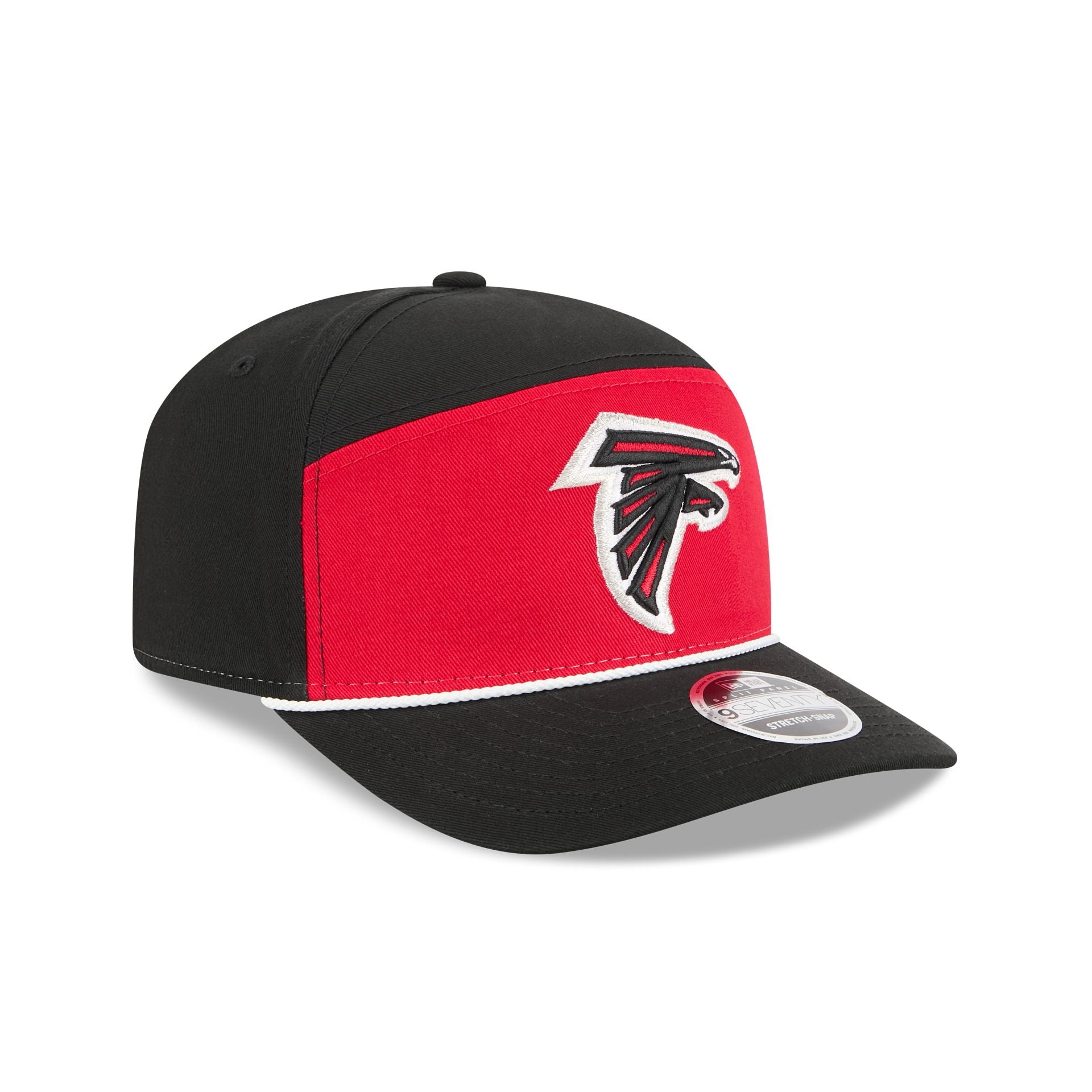Atlanta Falcons Split Panel 9SEVENTY Stretch-Snap Hat