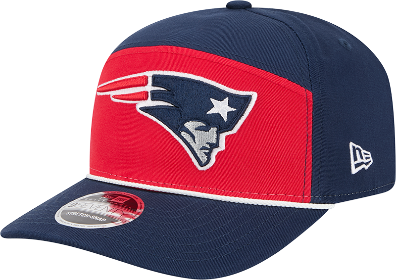 New England Patriots Split Panel 9SEVENTY Stretch-Snap Hat
