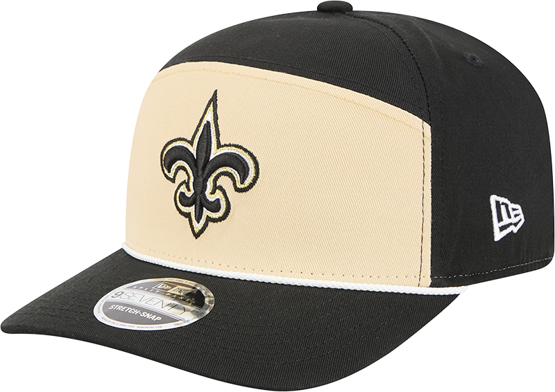 New Orleans Saints Split Panel 9SEVENTY Stretch-Snap Hat