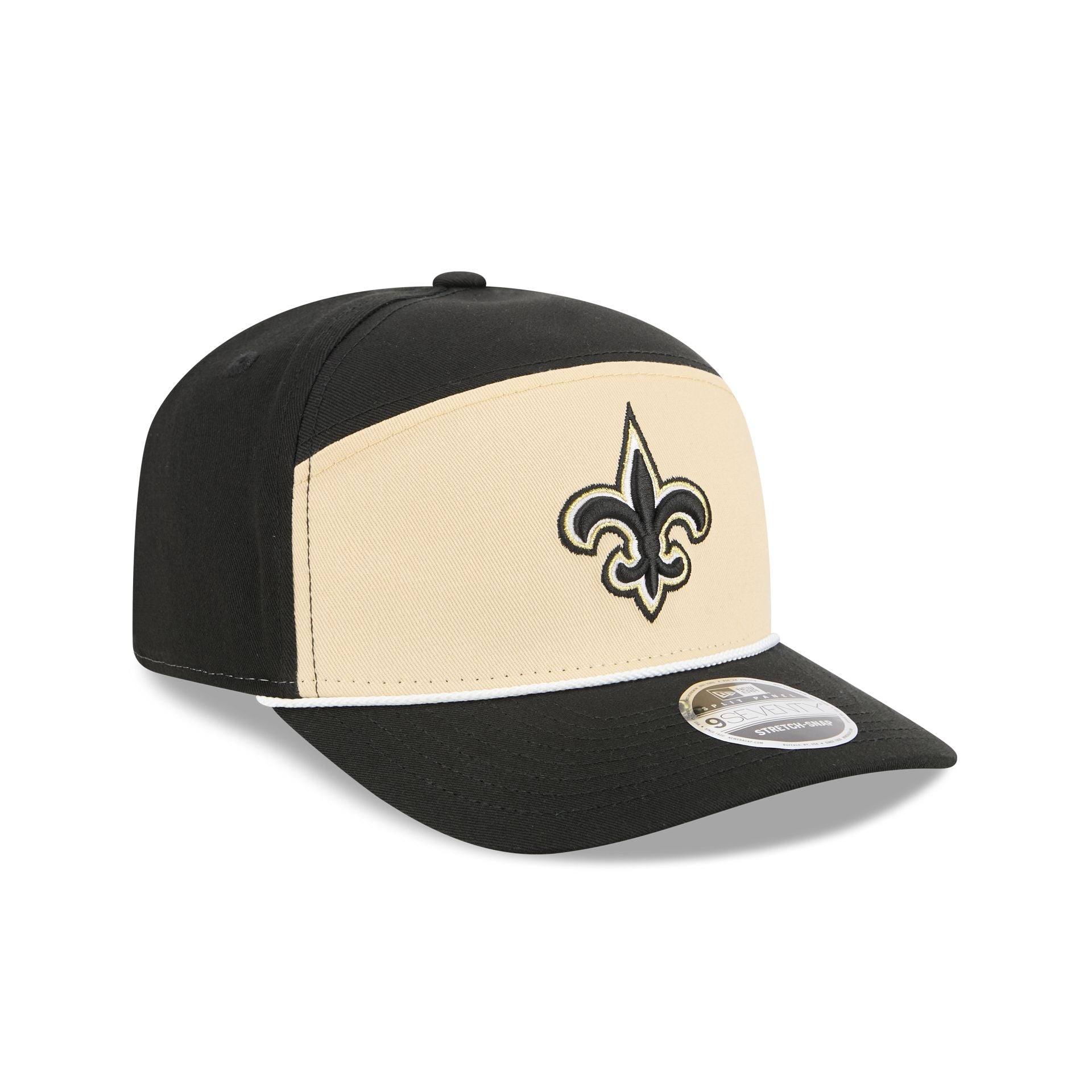 New Orleans Saints Split Panel 9SEVENTY Stretch-Snap Hat