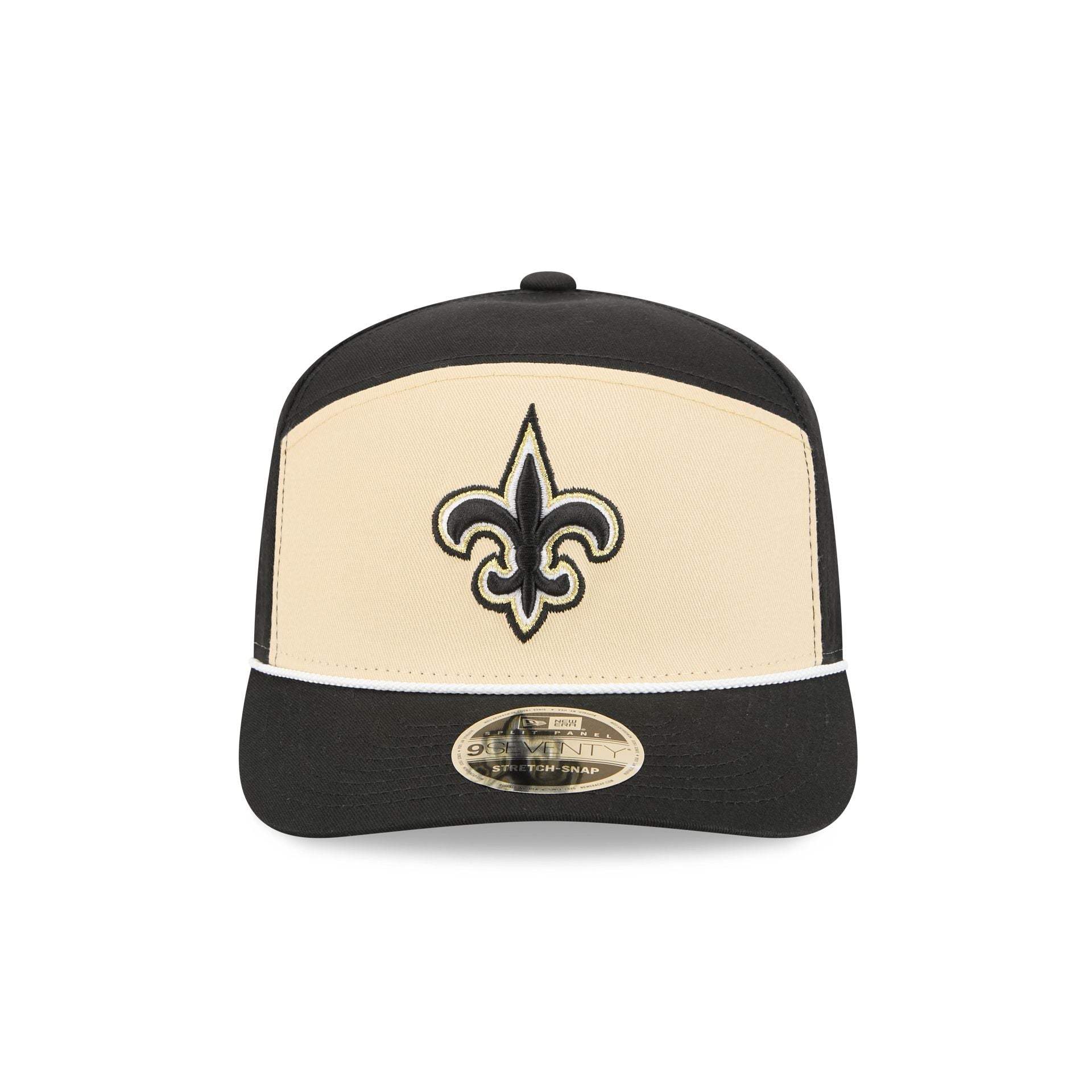 New Orleans Saints Split Panel 9SEVENTY Stretch-Snap Hat