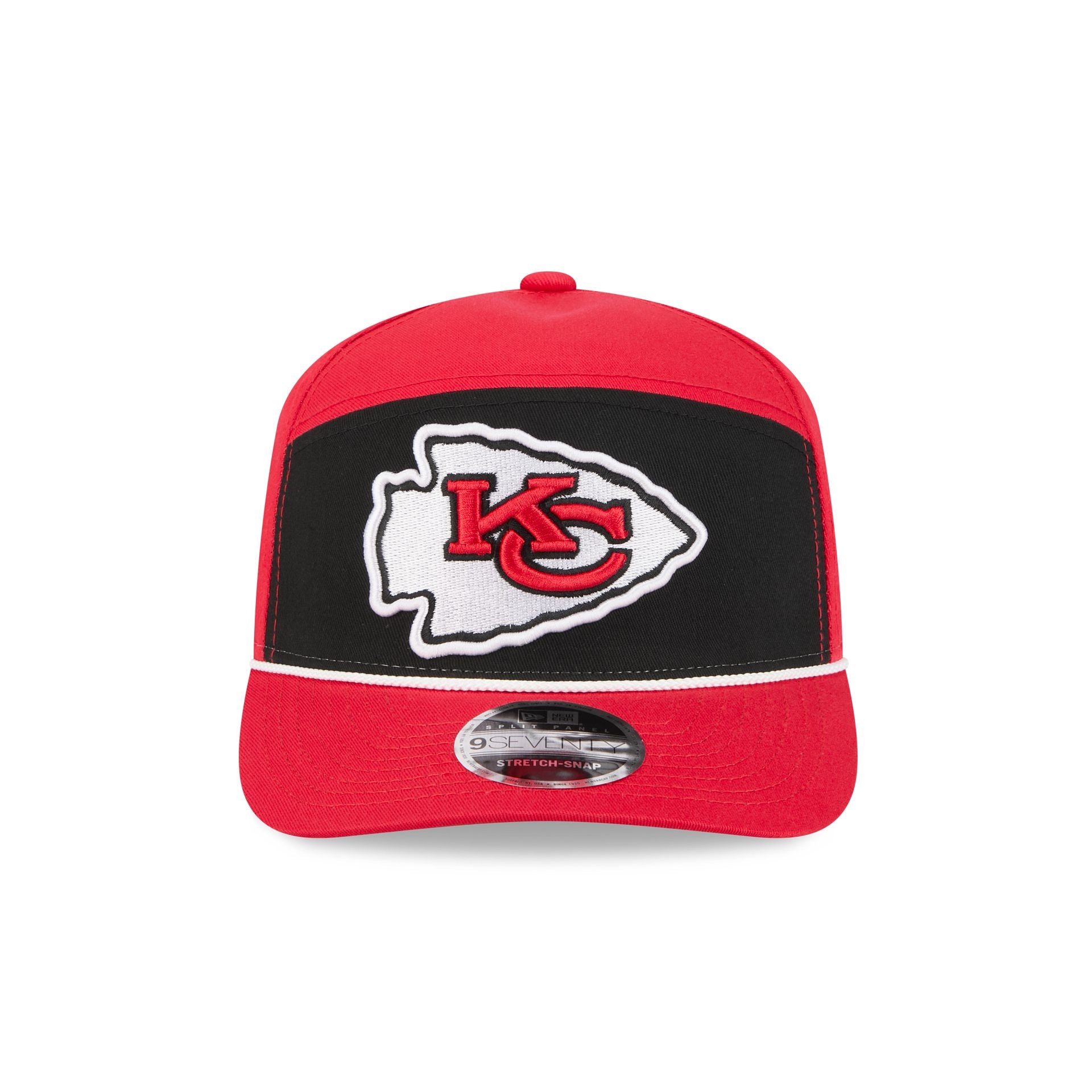 Kansas City Chiefs Split Panel 9SEVENTY Stretch-Snap Hat