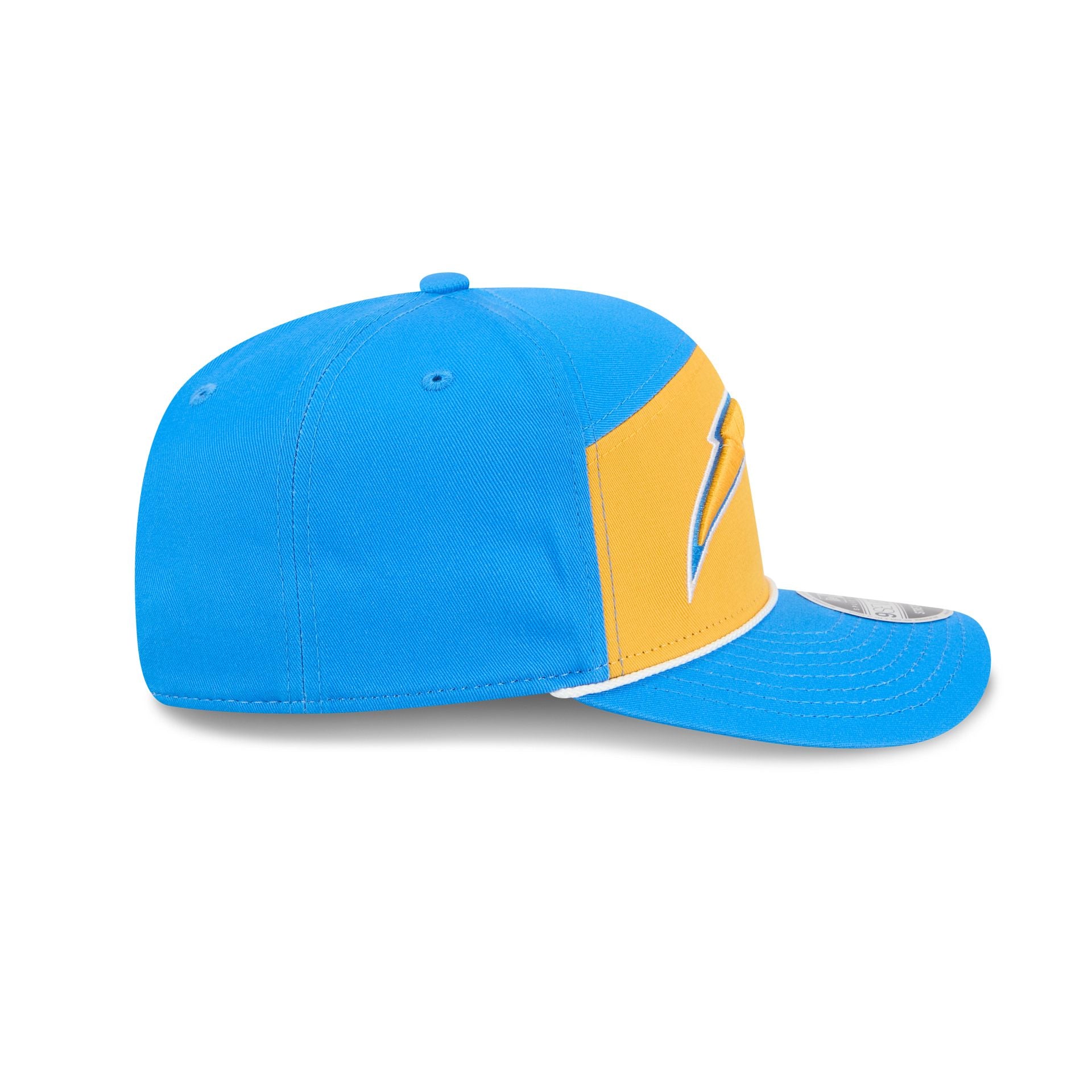 Los Angeles Chargers Split Panel 9SEVENTY Stretch-Snap Hat