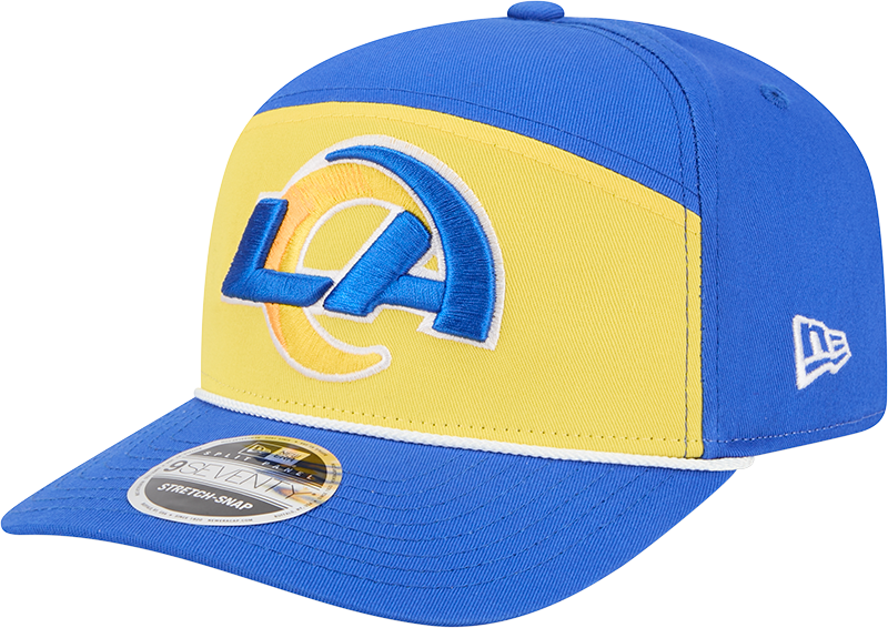 Los Angeles Rams Split Panel 9SEVENTY Stretch-Snap Hat
