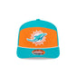 Miami Dolphins Split Panel 9SEVENTY Stretch-Snap Hat