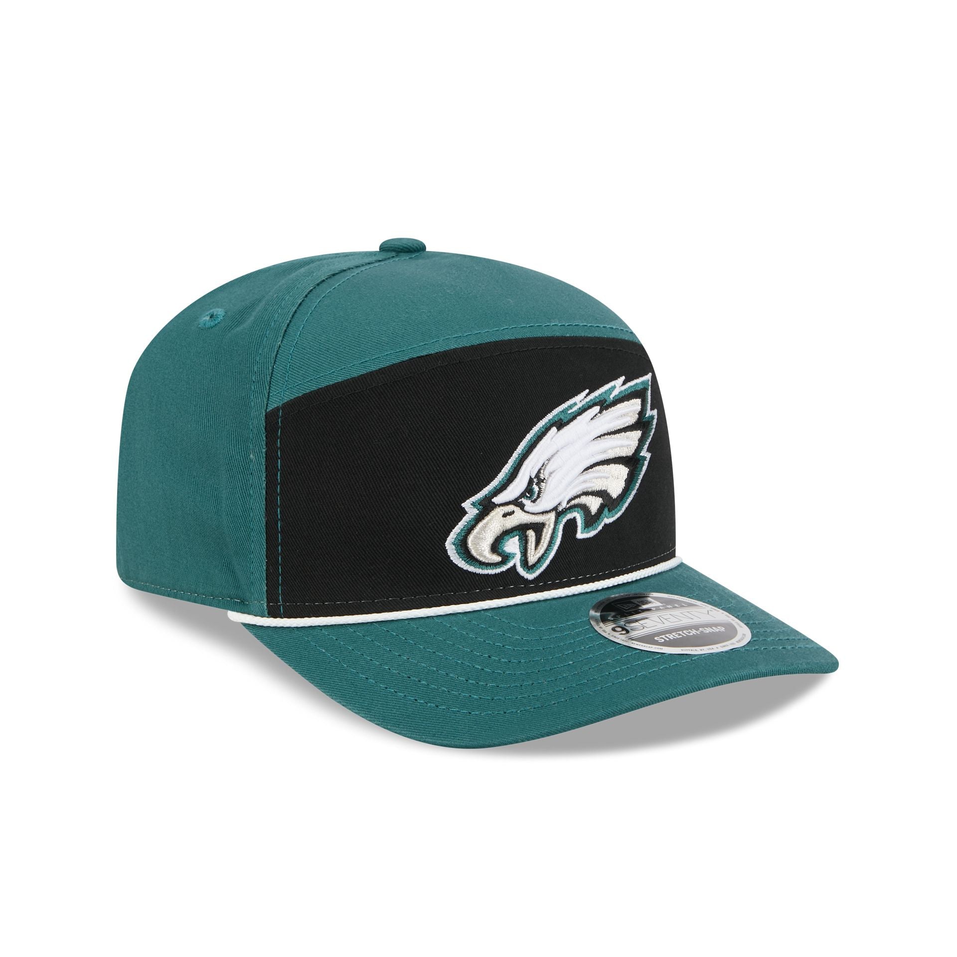 Philadelphia Eagles Split Panel 9SEVENTY Stretch-Snap Hat