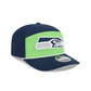 Seattle Seahawks Split Panel 9SEVENTY Stretch-Snap Hat
