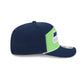 Seattle Seahawks Split Panel 9SEVENTY Stretch-Snap Hat